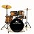 BATERIA TURBO ACTION 22 - MADEIRA ESCURA (MOGNO) - Imagem 1
