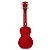 Ukulele Soprano Natural Vermelho Transparente - Série Kahiko - Imagem 6
