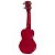 Ukulele Soprano Natural Vermelho Transparente - Série Kahiko - Imagem 5