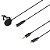 Microfone de lapela ultracompacto com clip e conector Lightning para iPhone ou iPad - Cabo 2 Metros - Imagem 3