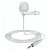 Sistema de Microfone Lapela sem fio duplo para celular e câmeras – Branco Neve - Imagem 2