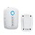 Sistema de Microfone Lapela sem fio duplo para celular e câmeras – Branco Neve - Imagem 5