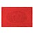 Toalha de Piso Jacquard - 45cm x 70cm - Vermelho - Imagem 1