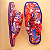 CHINELO PUFF FLAT FORM BANANADA ROXA - Imagem 5