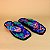 CHINELO PUFF FLAT FORM TROPICAL AZUL - Imagem 6