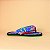 CHINELO PUFF FLAT FORM TROPICAL AZUL - Imagem 1