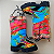 BOTA FLORESTA PUFF MULTICOLORIDO FARM RIO INTERNACIONAL - Imagem 4