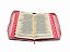 Bíblia Sagrada -Letra Maior - Zíper Strike - Rosa - Imagem 3