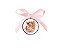 Medalhão de Berço - Anjo da Guarda - Rosa - Imagem 1