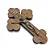 Cruz Moldada - Medalha de São Bento - Parede - 13cm - Imagem 3
