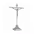 Crucifixo Estilizado Onix - c/ base - 22cm - Imagem 3