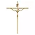 Crucifixo Estilizado - Dourado - 29cm - Parede - Imagem 1