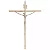 Crucifixo Estilizado - Dourado - 35cm - Parede - Imagem 2