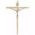 Crucifixo Estilizado - Dourado - 35cm - Parede - Imagem 1
