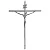 Crucifixo Estilizado - Onix - 35cm - Parede - Imagem 1