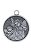 Medalhão de Berço - Anjo Protetor - Prata Velha - Metal - Imagem 2