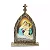 Capela - Mãe Rainha C/ Oração - Ouro Velho - 17cm - Metal - Imagem 1