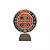Medalha de São Bento - C/ base em madeira - Ouro Velho - 9cm - Imagem 1