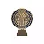 Medalha de São Bento - C/ base em madeira - Ouro Velho - 9cm - Imagem 2