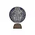 Medalha de São Bento - C/ base em madeira - Prata Velha - 9cm - Imagem 3
