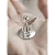 Adorno Anjo da Guarda - 3cm - Niquel - Imagem 3