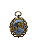 Medalhão de Berço - Anjo da Guarda/ Trançado - Dourado - Imagem 2