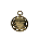 Medalhão de Berço - Anjo da Guarda/ Redondo - Strass - Dourado - Imagem 3