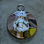 Medalhão de Berço - Anjo da Guarda - Oval - MDF - Imagem 1