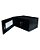 Mini Rack 5U x 350 mm Economic Porta c/ Visor Acrílico Preto 19" - Imagem 2