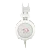 Headset Gamer Redragon Scylla Lunar White H901W - Imagem 2