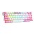 Teclado Mecânico Gamer Redragon Castor RGB Branco/Rosa Switch Marrom ABNT2 K631WP‑RGB - Imagem 3