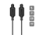 Cabo Óptico Digital Toslink 1 m PCYES POD‑1 - Imagem 1