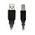CABO USB A/B 2.0 3M PLUSCABLE - Imagem 3