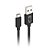 CABO USB/MICRO USB 1M CB-M11BK C3PLUS - Imagem 1