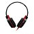 Headset Gamer Multilaser P2 Preto e Vermelho - PH073 - Imagem 2