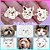Pulseira Banhada a Ouro 3 Pets Personalizada - Imagem 1