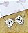 Pulseira Carinha Dois Pets em Prata - Imagem 1