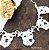 Colar com 4 Pets Prata 925 - Imagem 1