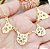 Colar Quatro Pets Banhado a Ouro - Imagem 1