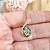Colar Gota de Amor Banhado a Ouro - Imagem 1