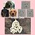 Colar 3 Pets Personalizado pela Foto Banhado a Ouro - Imagem 1