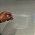 Vaso cuia transparente 23 cm - Imagem 1