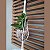 KOKEDAMA DE PEPEROMIA VERDE COM MACRAMÊ HANGER BRANCO - Imagem 3