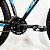 Bicicleta Aro 29 Alumínio GTA NX11 27v MTB Freio a Disco Hidráulico Tamanho 19 Preto com Azul - Imagem 8