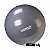 Bola Suíça de Pilates 65cm Cinza Premium - Imagem 1