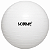 Bola Suíça de Pilates 65cm Branca - Imagem 1