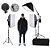 Kit de Iluminação SoftBox 50x70 - Pk-SB03 495w 110v - Imagem 2
