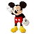 Mickey Minnie e Pateta de Boneco de Pelúcia Disney 33cm com Som - Imagem 2