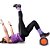 Rolo De Pilates e Yoga Em Espuma 45cm Foam Roller Liveup - Imagem 5