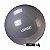 Bola Suíça Premium Para Pilates 85cm Cinza Liveup Sports - Imagem 1